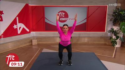 Fit mit den Stars: Übungen mit dem Sessel