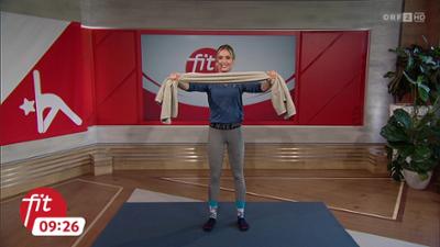 Fit mit den Stars: Workout mit Handtuch