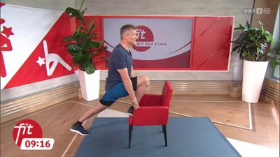 Fit mit den Stars: Ganzkörpertraining mit Stuhl
