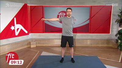 Fit mit den Stars: Muskeln lockern und aufwärmen