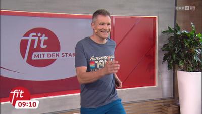 Fit mit den Stars: Training trotz Hitze