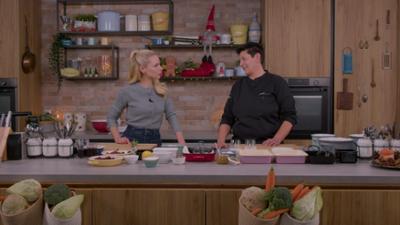 Gebackenes Ei und Topfenbällchen: Silvia kocht