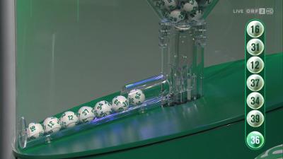 Lotto 6 aus 45: Sonntagsziehung
