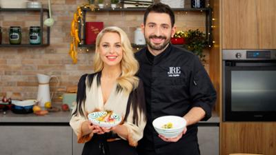 Rübenvielfalt mit gebratenem Chicorée und Blunzntortellini: Silvia kocht