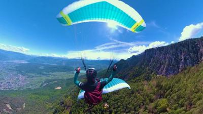 Südtirol im Flug - Luftige Sportarten im Aufwind: Unterwegs beim Nachbarn