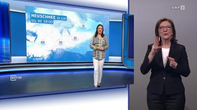 Wetter (ÖGS): [WETTER] ZIB (ÖGS)