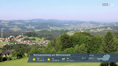 Wetter-Panorama: Kamera-Impressionen aus ganz Österreich