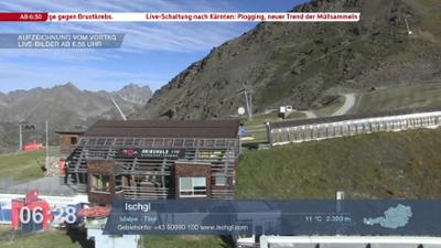 Wetter-Panorama und Programmvorschau