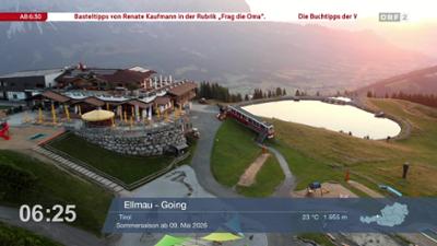 Wetter-Panorama und Programmvorschau