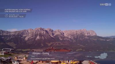 Wetter-Panorama und Programmvorschau