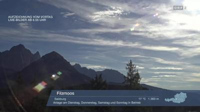 Wetter-Panorama und Programmvorschau