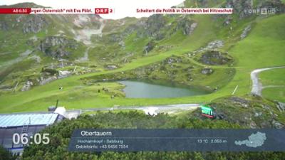 Wetter-Panorama und Programmvorschau