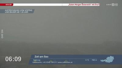 Wetter-Panorama und Programmvorschau