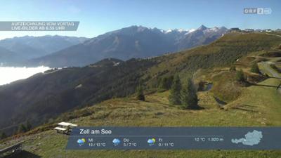 Wetter-Panorama und Programmvorschau