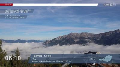 Wetter-Panorama und Programmvorschau