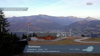 Wetter-Panorama und Programmvorschau