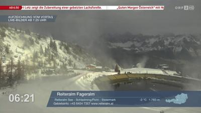 Wetter-Panorama und Programmvorschau