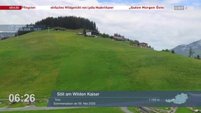 Wetter-Panorama und Programmvorschau