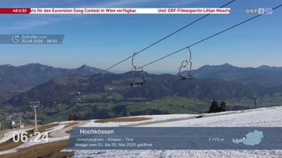 Wetter-Panorama und Programmvorschau