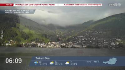 Wetter-Panorama und Programmvorschau