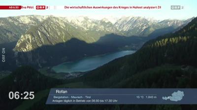 Wetter-Panorama und Programmvorschau