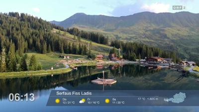 Wetter-Panorama und Programmvorschau: Wetter-Panorama- Kameraimpressionen aus ganz Österreich