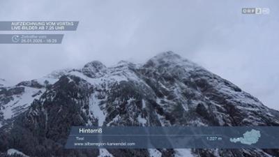 Wetter-Panorama und Programmvorschau