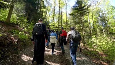 Wolfgangs Wege: Pilgern von Bayern nach Österreich: kreuz & quer