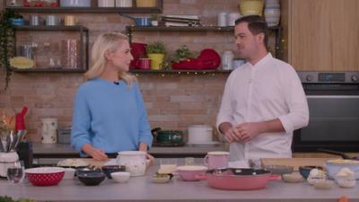 Ziegenkäsebällchen & Lammrücken mit Bärlauchkruste: Silvia kocht