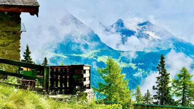 In St. Anton: Landleben