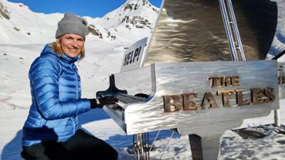 Marlies Raich auf den Spuren der Beatles in Obertauern: Land der Berge