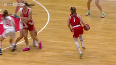 Basketball Damen EM-Qualifikation: Österreich - Schweiz, Highlights: Basketball: EM-Qualifikation