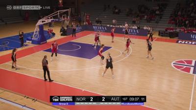 Basketball EM-Qualifikation der Damen: Norwegen - Österreich aus Bergen: Basketball: EM-Qualifikation