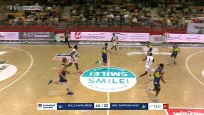 Basketball Herren Superliga Semifinale 1: Kapfenberg - UBSC Graz: Basketball: Superliga Herren
