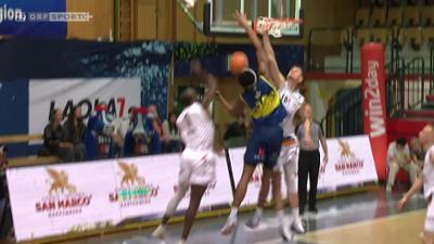 Basketball Herren Superliga Semifinale 1: Kapfenberg - UBSC Graz: Basketball: Superliga Herren