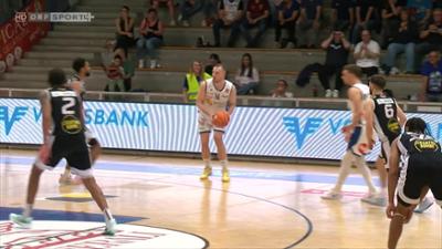 Basketball Superliga der Herren: Unger Steel Gunners Oberwart - Swans Gmunden, Highlights: Basketball: Superliga Herren
