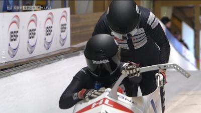 Bob-Weltcup: 2er Bob 1. Lauf Damen aus Lillehammer: Bob: Weltcup Damen