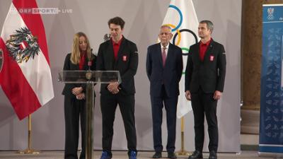 Bundespräsident verabschiedet Österreichs Olympia-Helden: Olympia Milano Cortina 2026