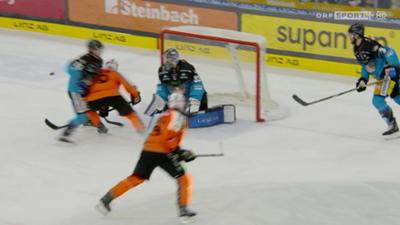 Eishockey ICE Hockey League: BW Linz - Graz 99ers, Highlights: Eishockey: ICE Hockey League