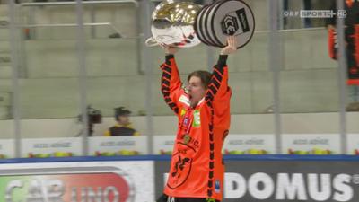 Eishockey ICE Hockey League Finale 4: HC Pustertal - Graz 99ers, Highlights: Eishockey: ICE Hockey League