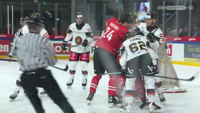 Eishockey Länderspiel: Österreich - Deutschland: Eishockey: Länderspiel