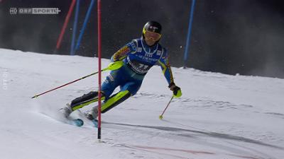 FIS Ski Alpin Slalom Damen Courchevel Highlights: Ski alpin Damen