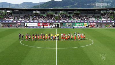 Fußball 2. Liga: Austria Lustenau - Schwarz-Weiß Bregenz: Fußball: 2. Liga