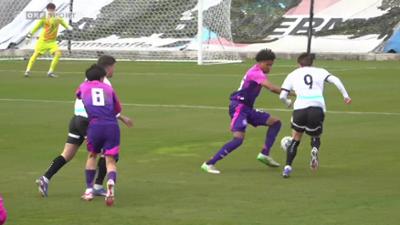 Fußball U19 EM-Qualifiaktion: Österreich - Deutschland aus Wr. Neustadt: Fußball: U19 EM-Qualifiaktion