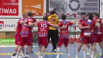 Handball Herren HLA: Sparkasse Schwaz - Fivers Margareten, Highlights: Handball Liga Austria