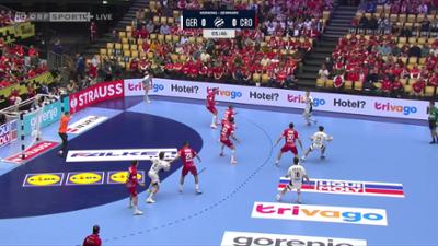 Handball-EM Herren Semifinale: Kroatien - Deutschland: Handball-EM der Herren 2026