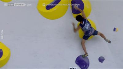 Kletter Weltcup: Bouldern Semifinale Herren aus Innsbruck: Klettern: Weltcup