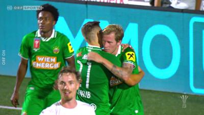 ÖFB Cup: SV Wienerberg - SK Rapid, Highlights: Fußball: ÖFB-Cup