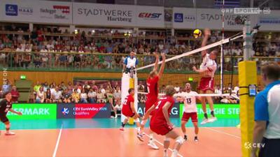 Österreich - Belgien, Highlights: Volleyball EM-Qualifikation 2026
