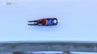 Rodel-Weltcup: Doppelsitzer 2. Lauf Herren aus Sigulda: Rodel-Weltcup der Herren